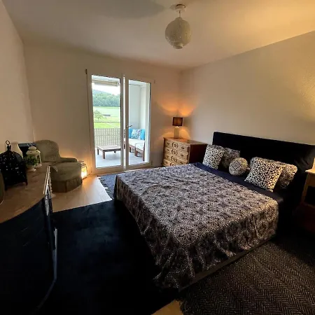 Modern 1 Bedroom, Large Living , Free Parking * Avenches